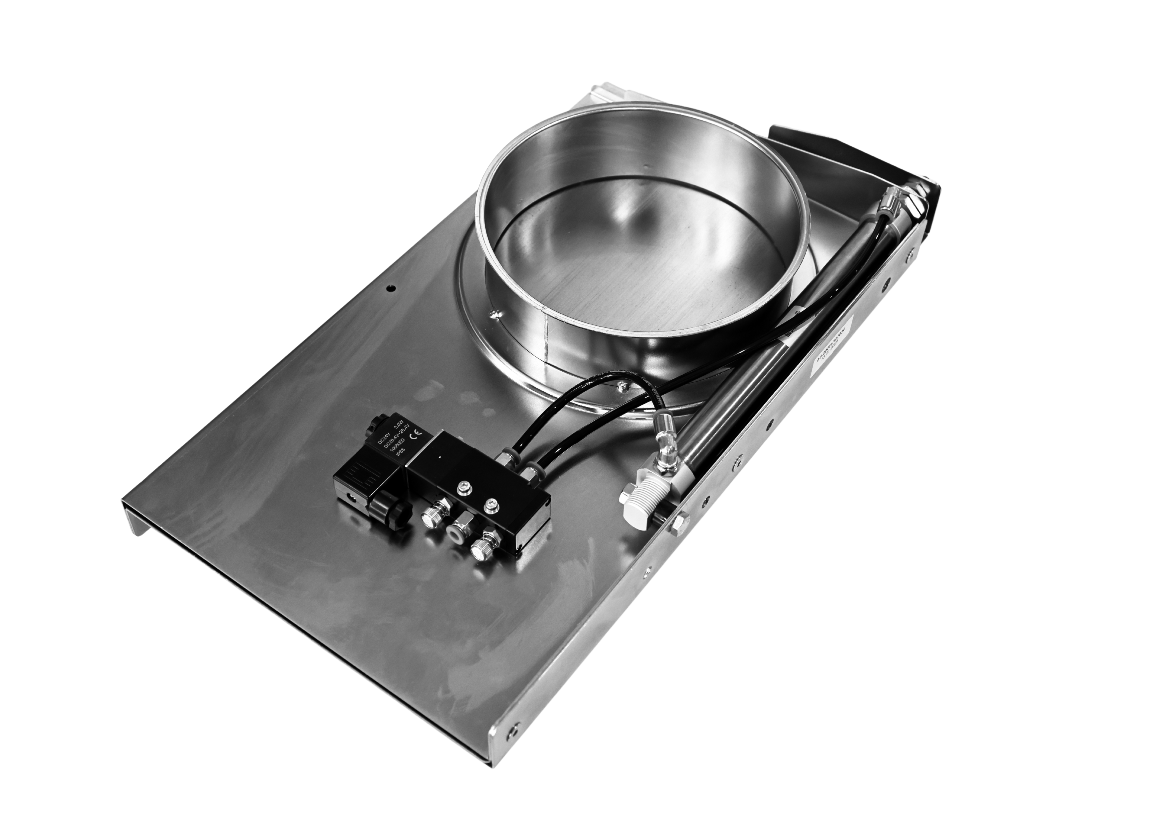 Pneumatischer Absperrschieber bis 220mm Edelstahl