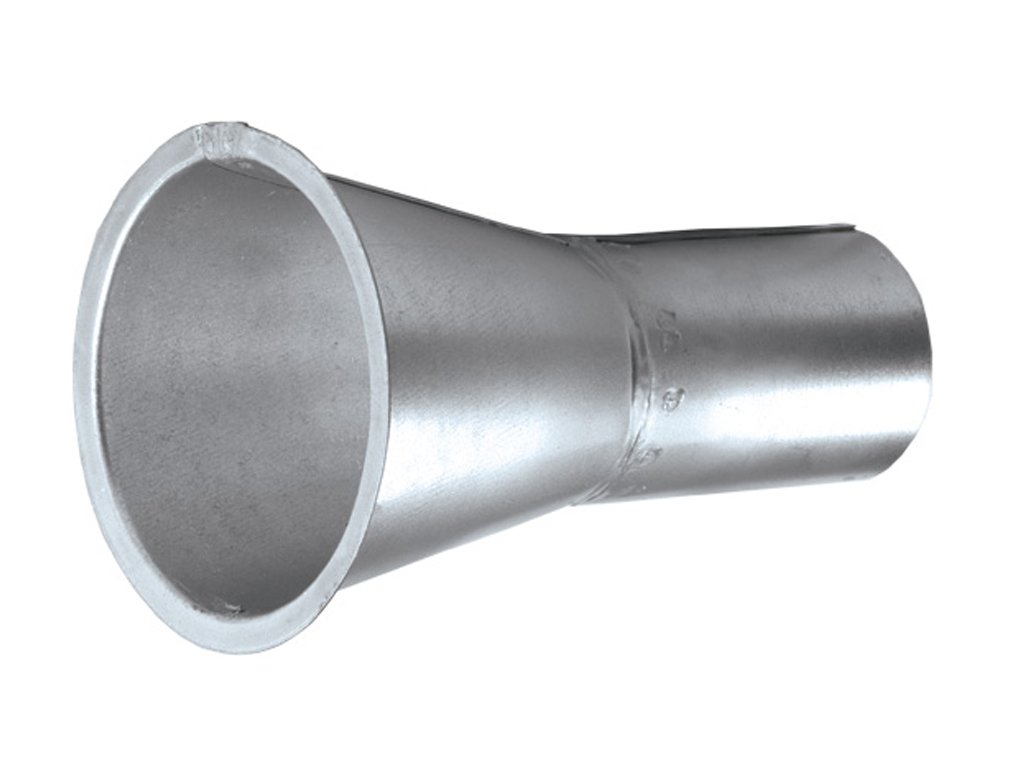 Reduktion mit Schlauchanschluss Ø 080 mm - 050 mm gach-schlauchanschluss-konisch
