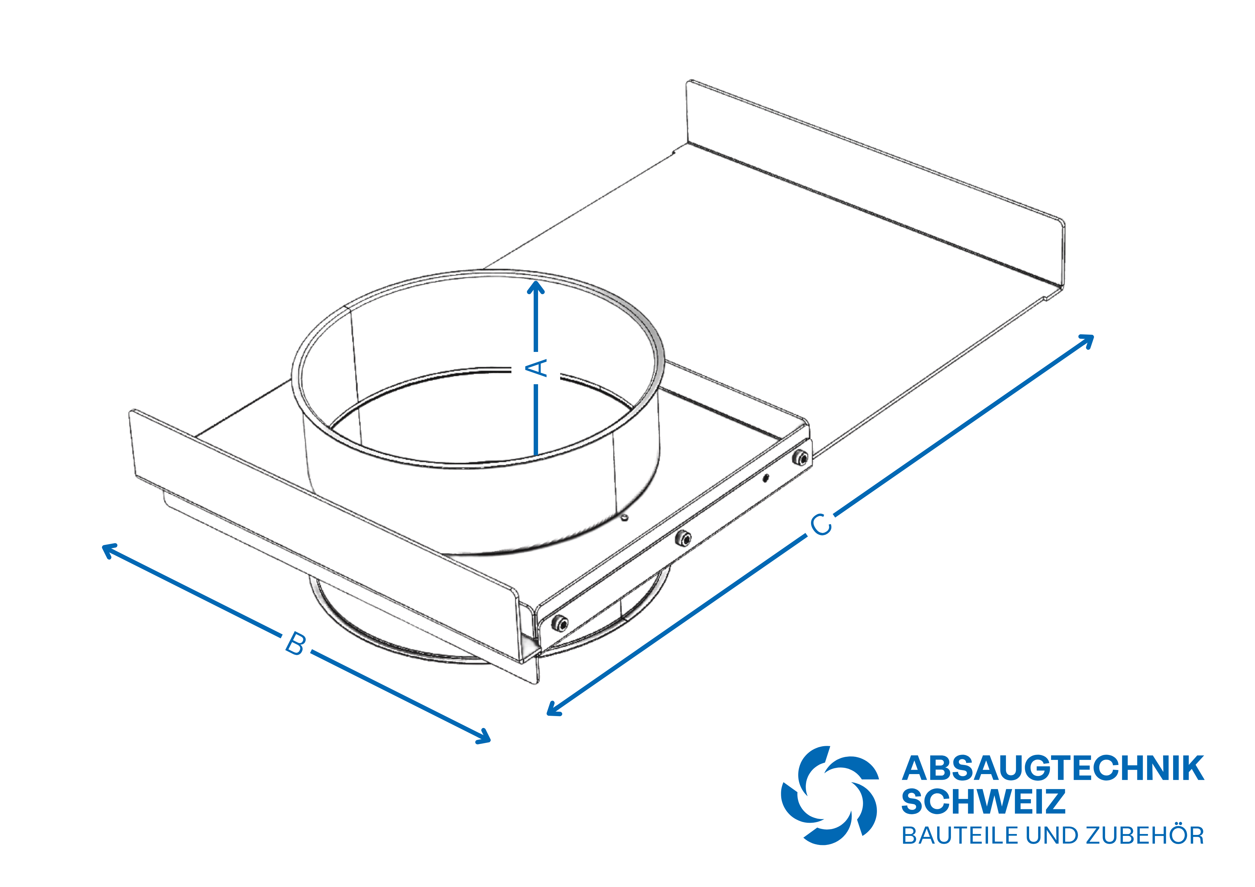 Handschieber mit Dichtung – Produktabbildung