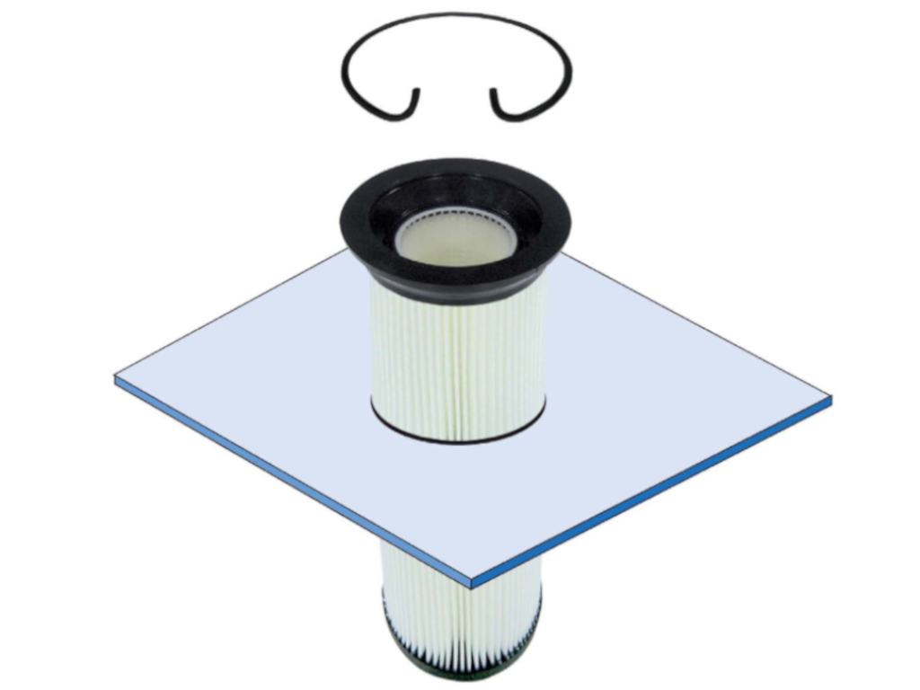 Filterpatrone D = 156 / H = 1040