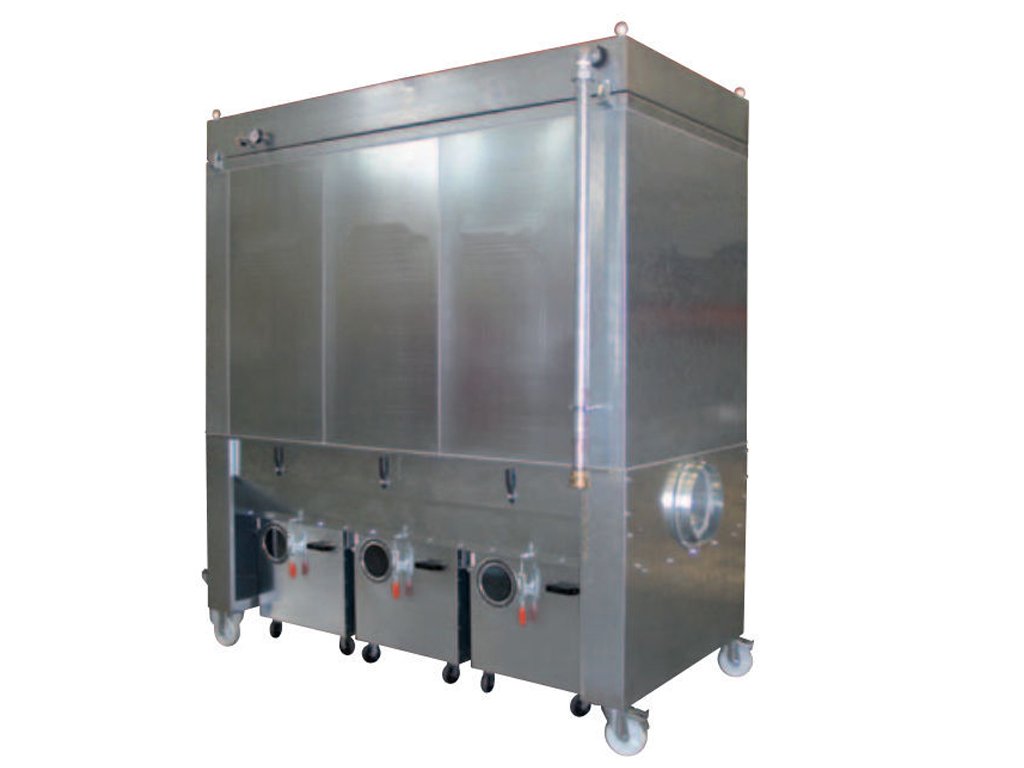 EF 2500 Filter Absauganlage Standard verzinkt 5,5 kW mit Rüttelabreinigung