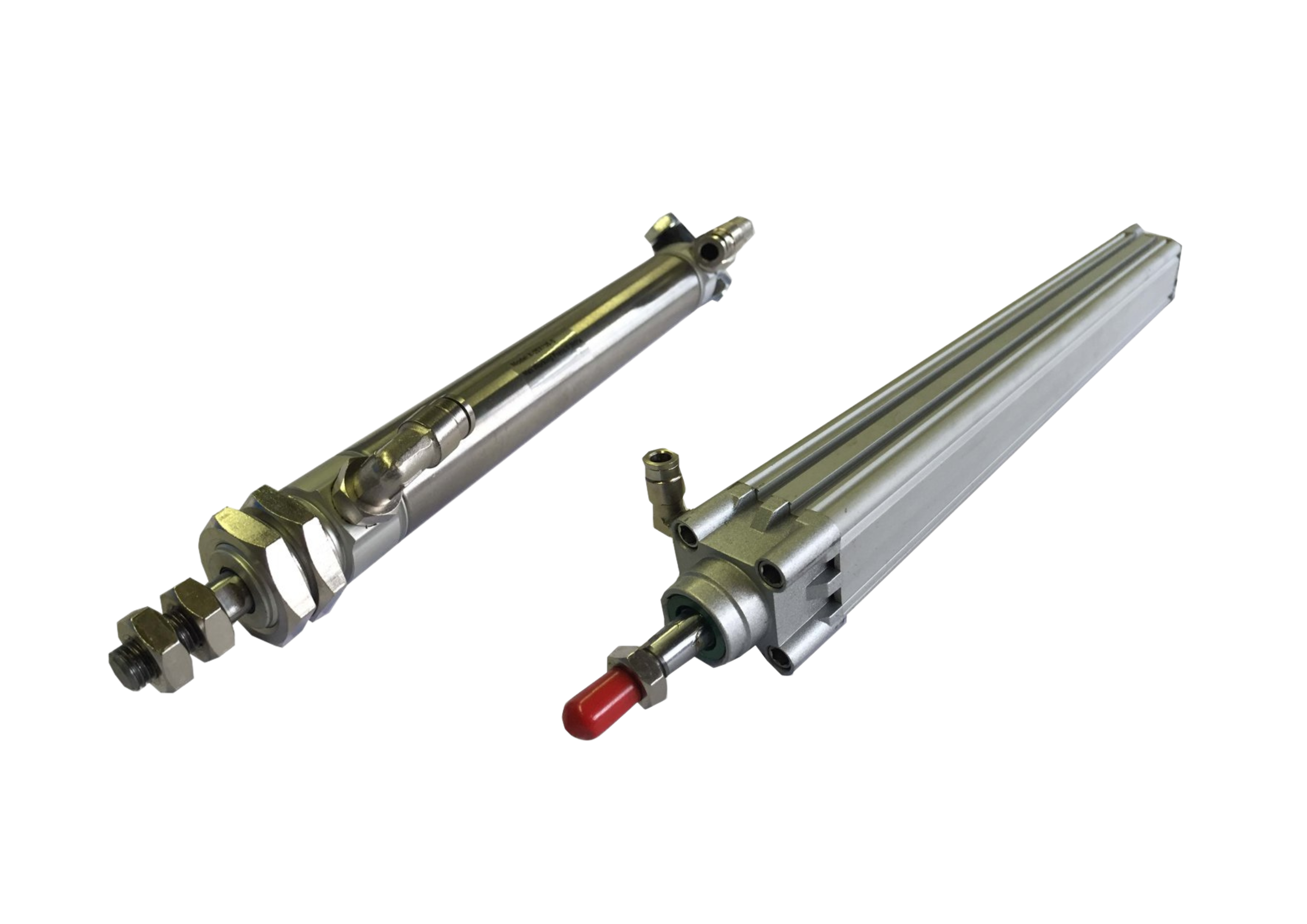 Zylinder für pneumatische Absperrschieber